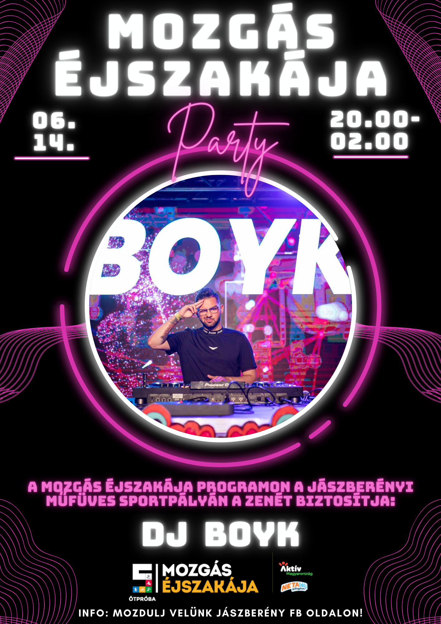 Mozgás éjszakája - DJ Boyk