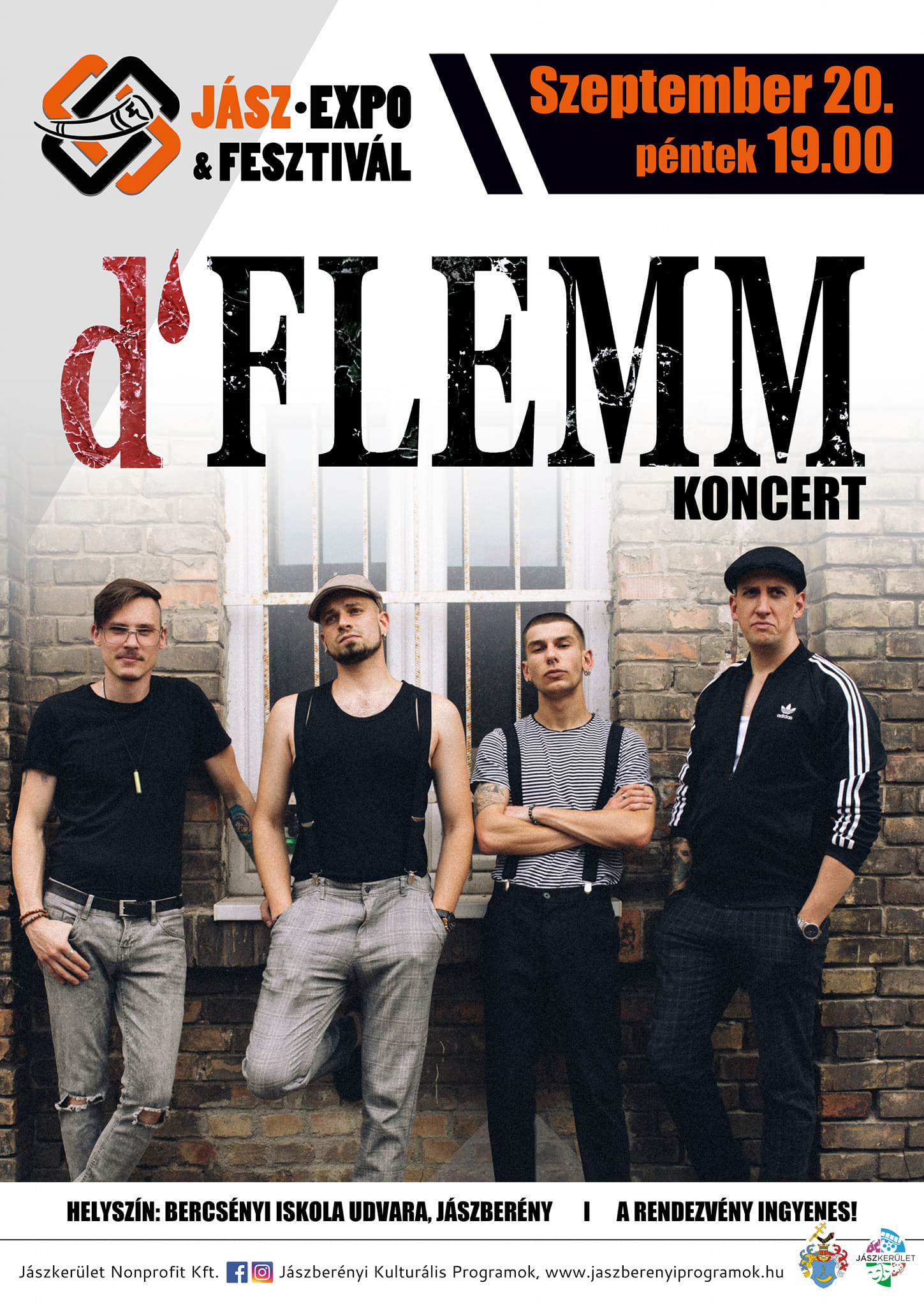 d'FLEMM koncert - Jász Expo kiállítás és vásár