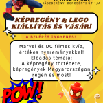 Képregény & Lego kiállítás és vásár